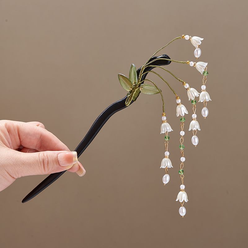 Holzblumen-Haarnadel im Vintag – Supply Florist Bewertung und Preis