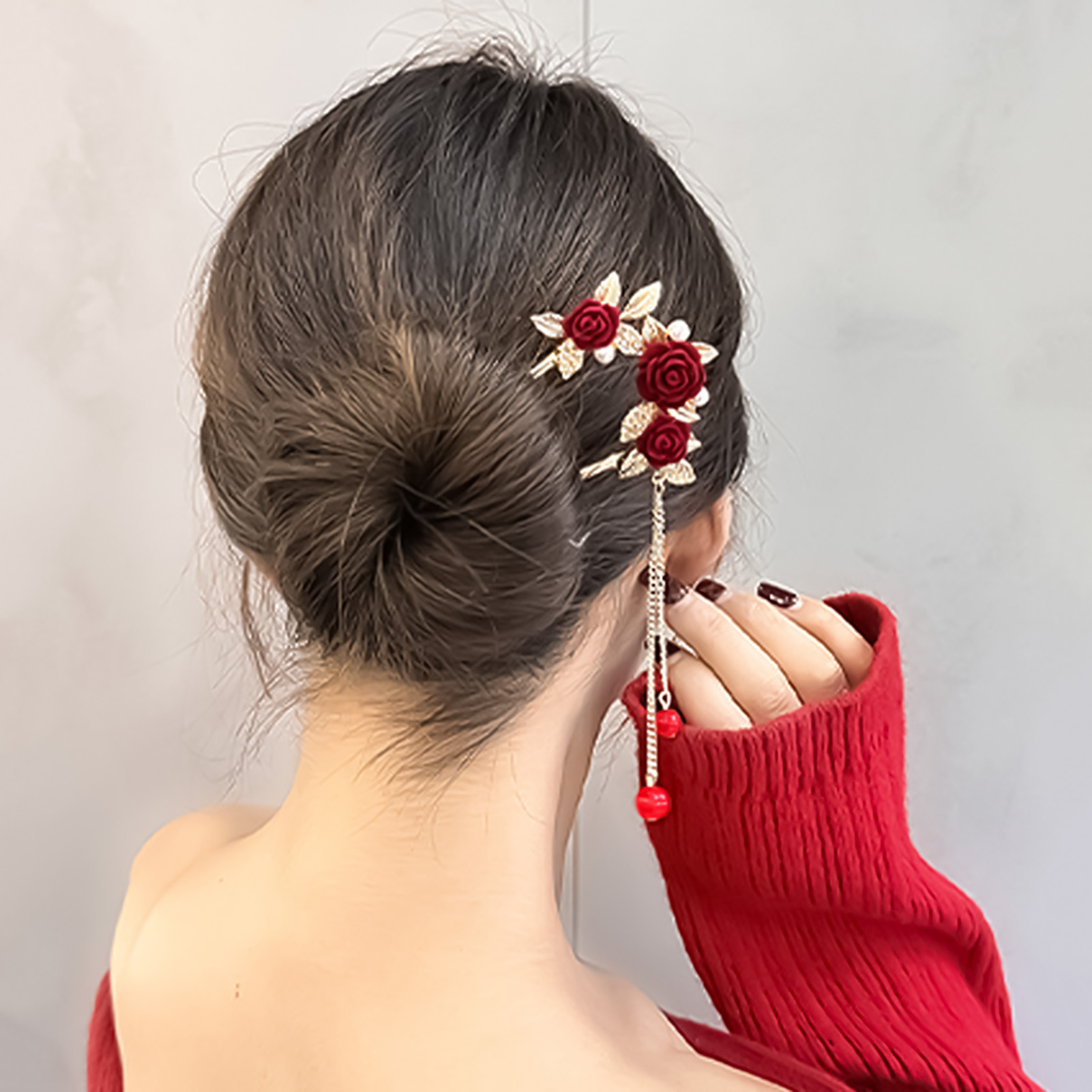 Haarnadel im chinesischen Stil – Flower Supplies Bewertung und Preis