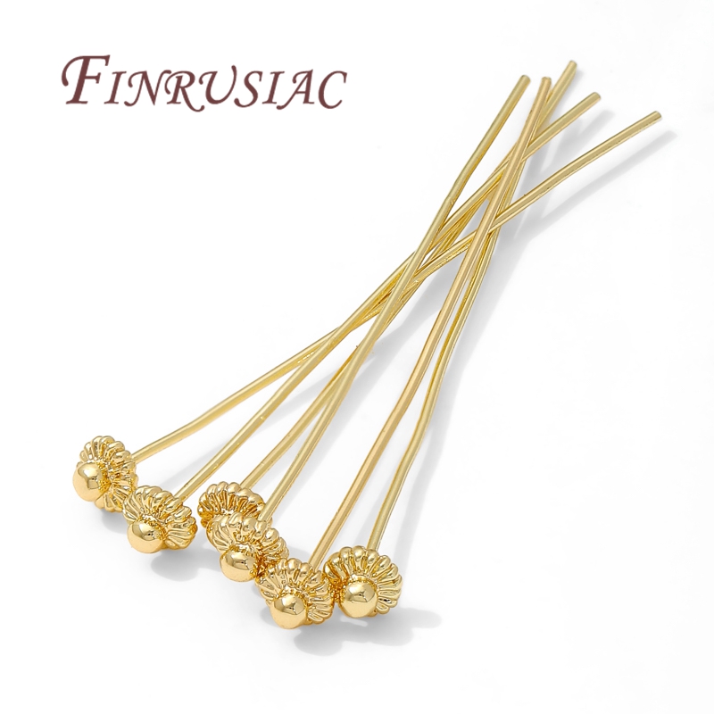 10/20 Stück/Lot 18K vergoldete – Flower Supplies Bewertung und Preis